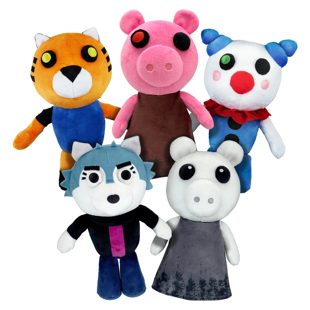 25cm 10inches Game Robloxing Piggy Plush Dolls Peluche Soft Gurty Pig Clown Tiger Stuffed Toys Clowny 2 - Piggy Plush