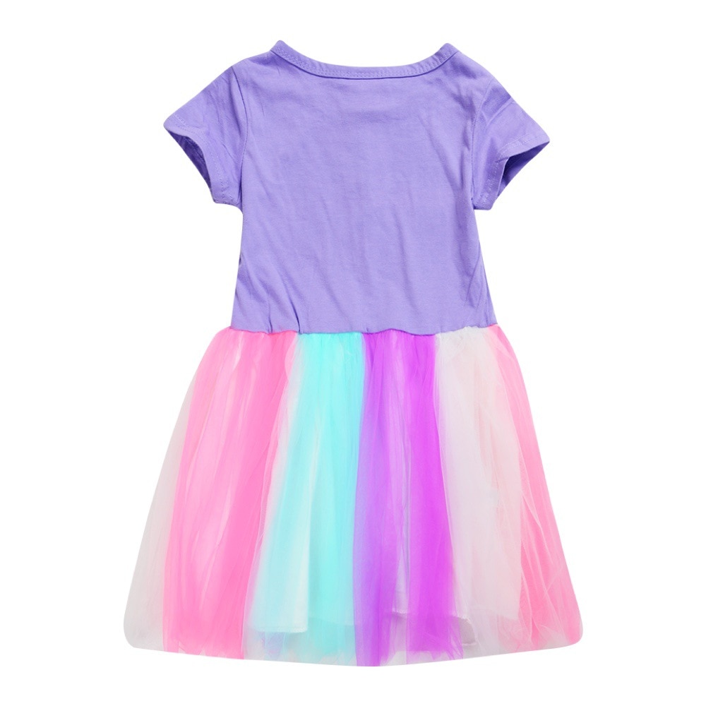 Robloxing Piggy Kids Princess Dresses for Girls Summer Short Sleeve One piece Dress Cotton Print Lace 4 - Piggy Plush